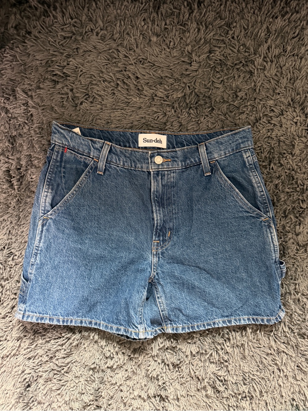 SUNDAY BEST denim shorts jorts
